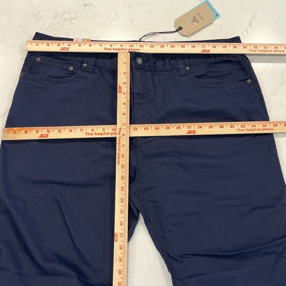 Prana Bridger NEW Jeans Pants Mens 42 x 30 Blue Slim Straight Gorpcore Organic - Picture 4 of 13